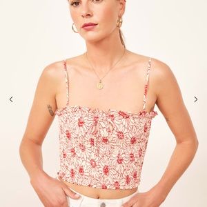 Reformation Carlotta Top XS